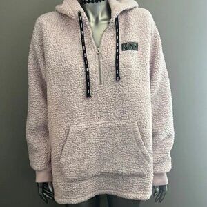 Victoria‎ Secret Sherpa Quart Zip Hoodie